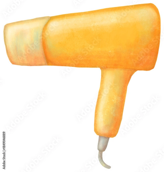 Obraz シンプルなドライヤーのイラスト