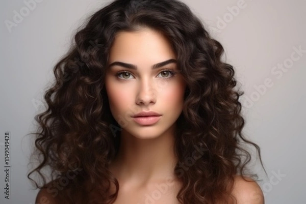 Obraz Portrait Virgin Brunette