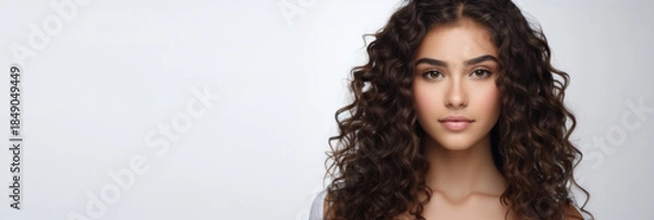 Obraz Portrait Virgin Brunette