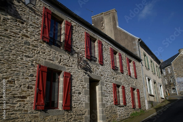 Obraz Photo de paysage à La Roche-Derrien dans le Trégor - Bretagne France