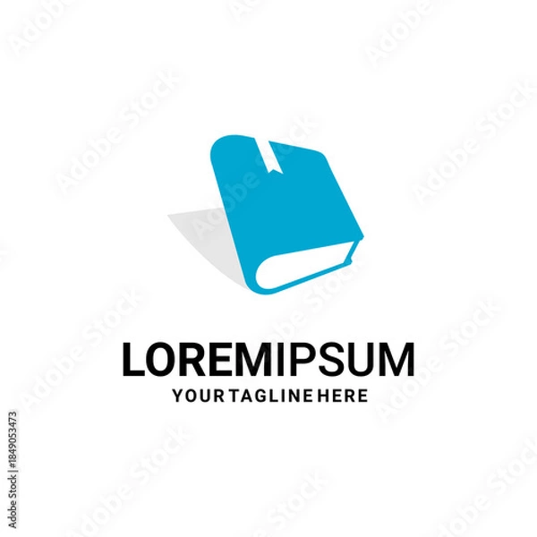 Obraz Simple a book flat design 