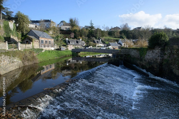 Obraz Photo de paysage à La Roche-Derrien dans le Trégor - Bretagne France