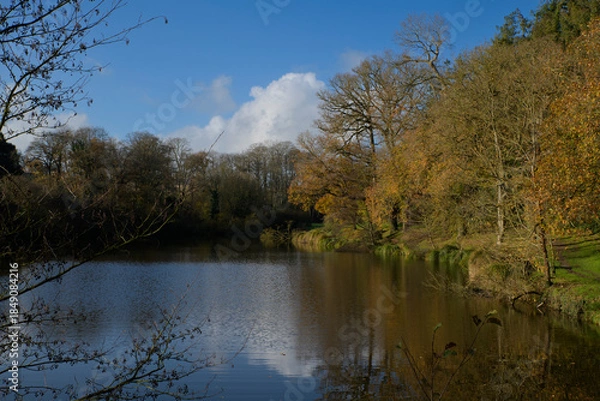 Obraz Photo de paysage à La Roche-Derrien dans le Trégor - Bretagne France