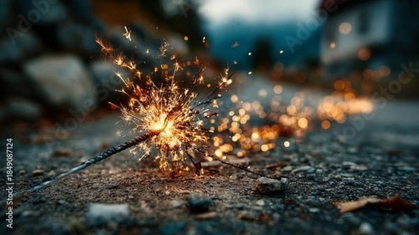 Fototapeta Sparkling light