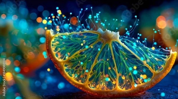 Fototapeta Electric Citrus