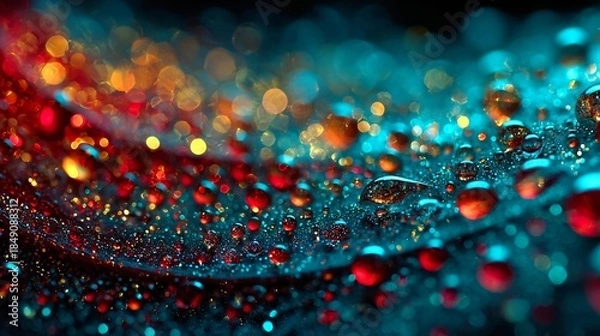 Fototapeta Waterdrop world