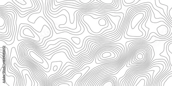 Obraz Abstract black and white vector pattern background with geometric and decorative elements