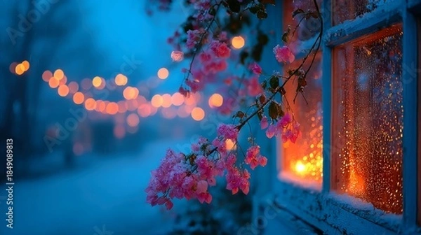 Fototapeta Winter's Window