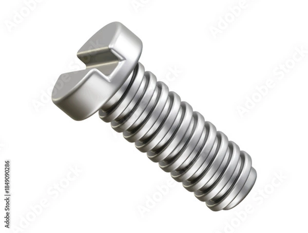 Obraz Bolt icon 3d render illustration 