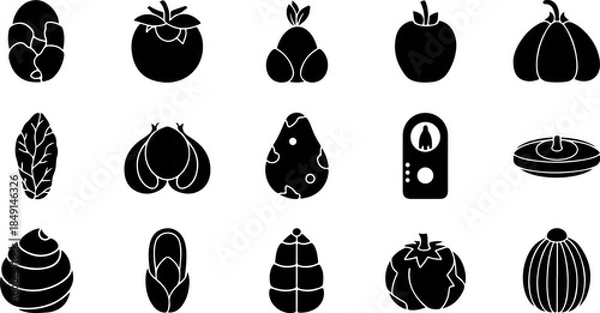 Obraz Essential User Interface Icons Set