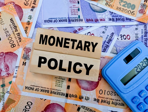 Obraz monetary policy concept