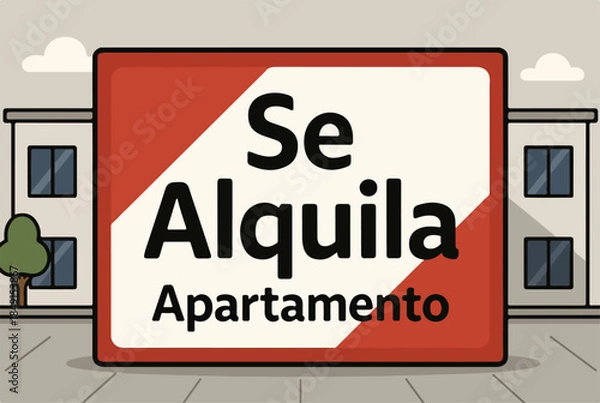 Obraz For Rent Advertisement