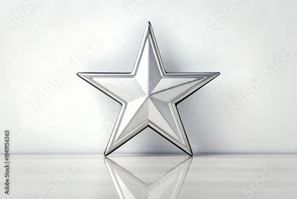 Obraz star isolated on white background