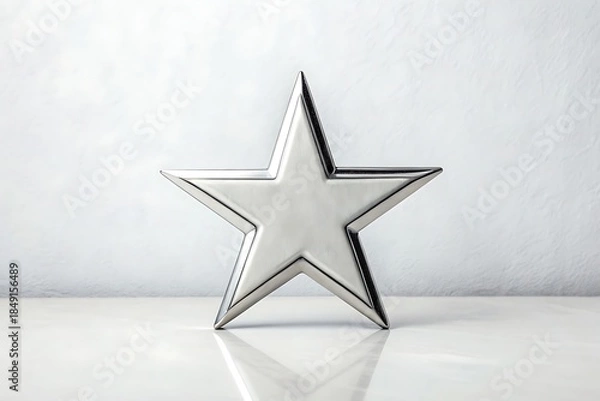 Obraz star isolated on white background