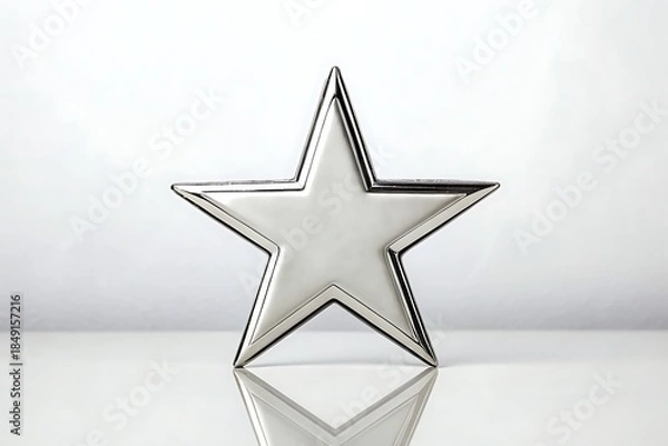 Obraz star isolated on white background