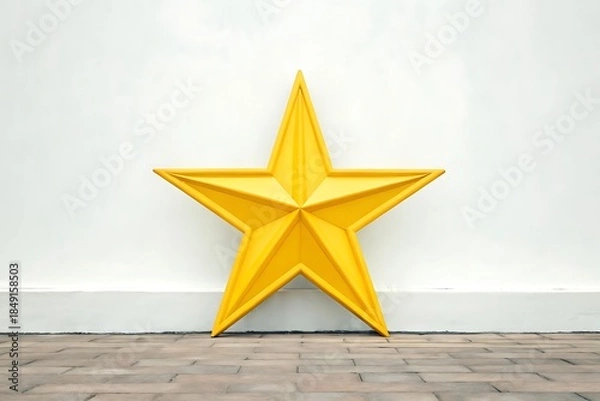 Obraz star isolated on white background