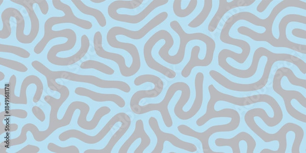 Obraz Abstract Squiggly Lines Pattern Design Element.