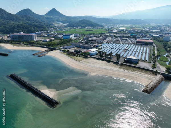 Obraz 愛媛県松山市　モンチッチ海岸