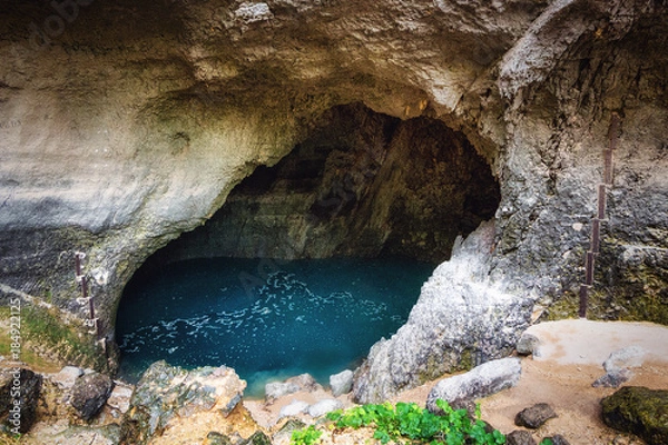 Obraz Fontaine-de-Vaucluse pond
