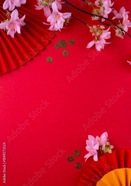 Obraz Chinese new year concept. Lunar year of snake