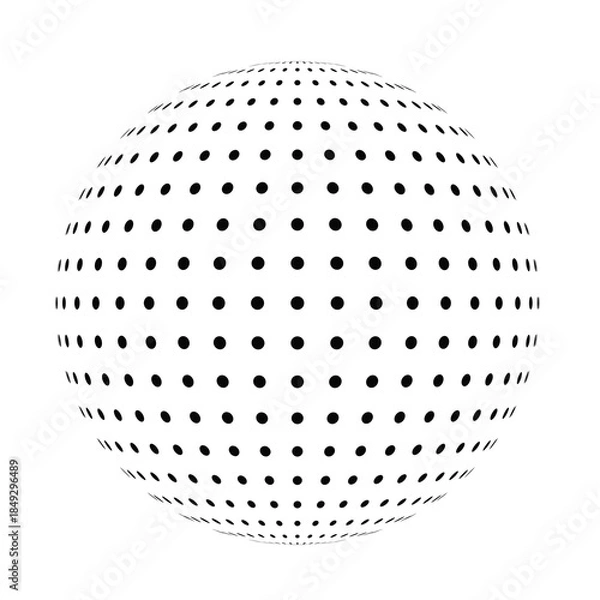 Obraz abstract sphere design