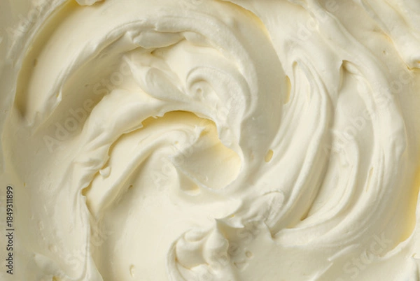 Obraz whipped cream background