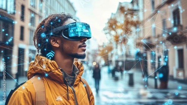 Obraz Urban VR experience