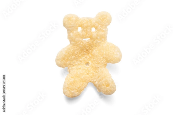 Obraz Teddy Bear Potato Chips isolated on transparent background