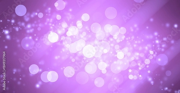Obraz abstract purple bokeh background
