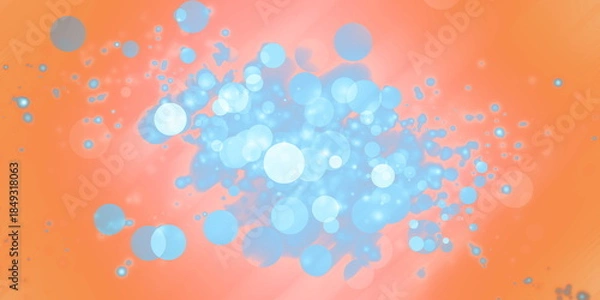 Obraz abstract color bokeh background