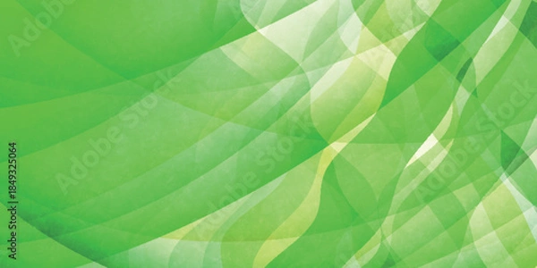 Obraz 和柄　緑　模様　背景