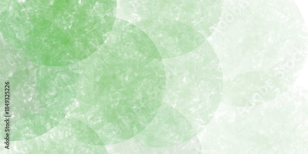 Obraz 和柄　緑　模様　背景