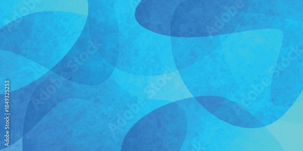 Obraz 和柄　青　模様　背景