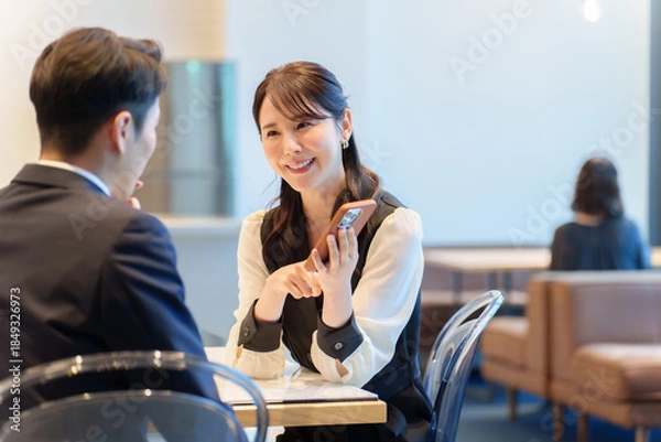 Obraz カップル　デート　レストラン　記念日