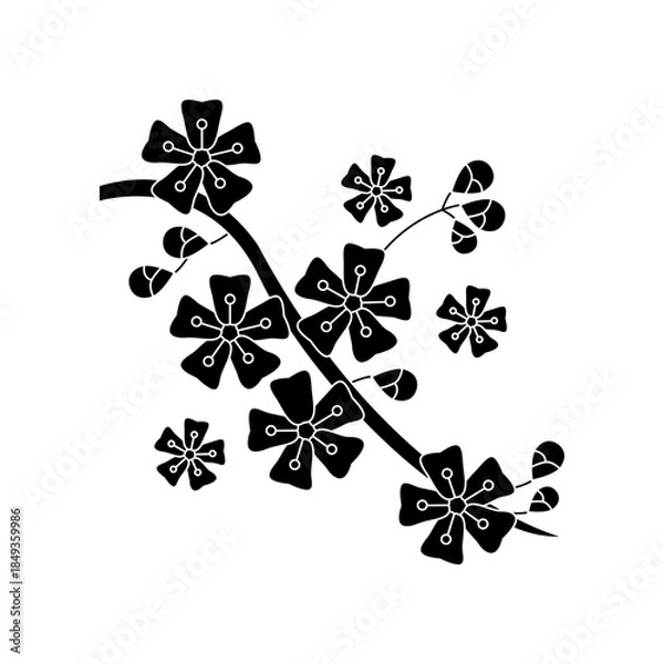 Fototapeta Chinese new year icon design template