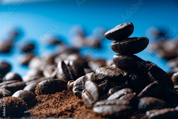 Obraz コーヒー豆のイメージ