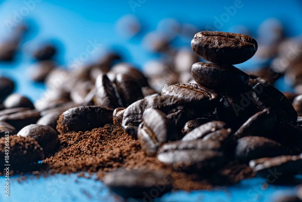 Obraz コーヒー豆のイメージ