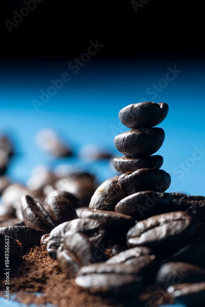 Obraz コーヒー豆のイメージ