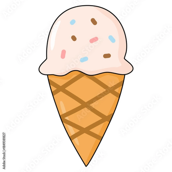 Obraz ice cream cone