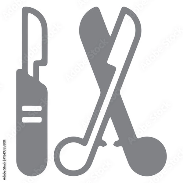 Obraz Medical Instruments Icon