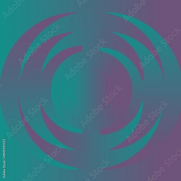 Fototapeta Abstravt background with circles.