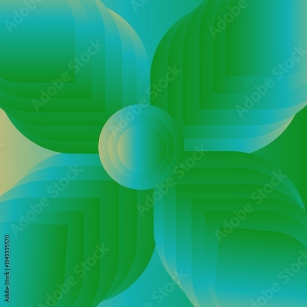 Fototapeta abstract background with circles