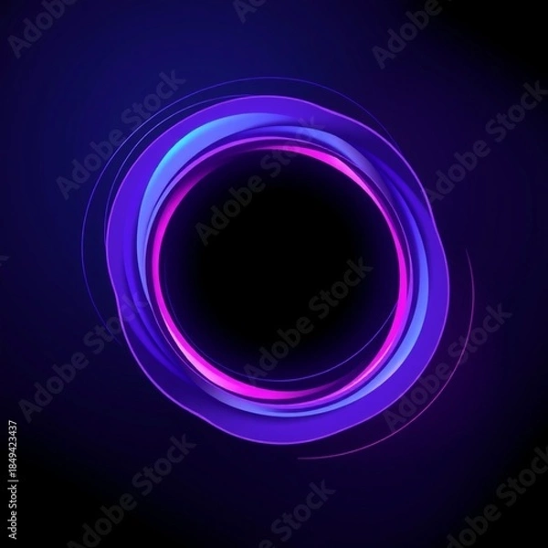 Obraz abstract background with circles