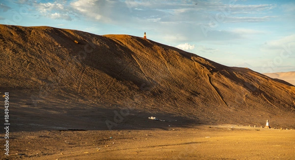 Obraz sunset in the desert