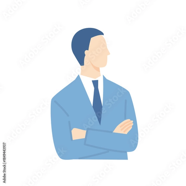 Fototapeta 困る管理職の男性