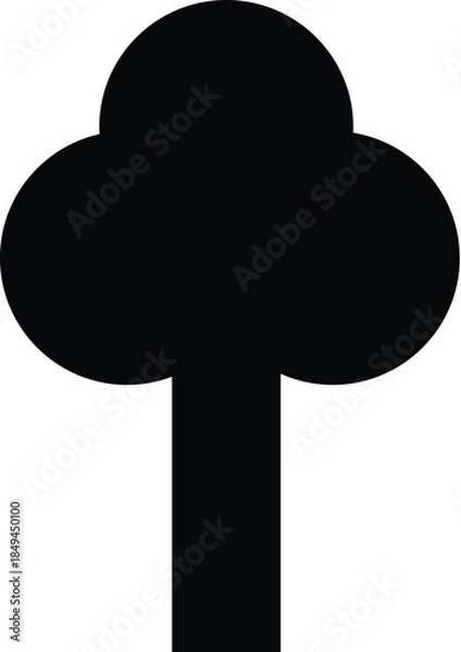 Obraz the vector ilustration isolated on white background