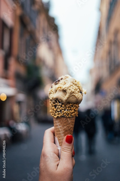 Obraz Ice cream in Rome
