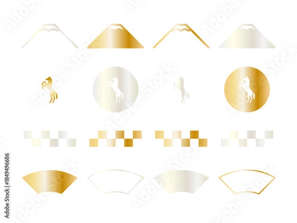 Obraz お正月あしらいセット17