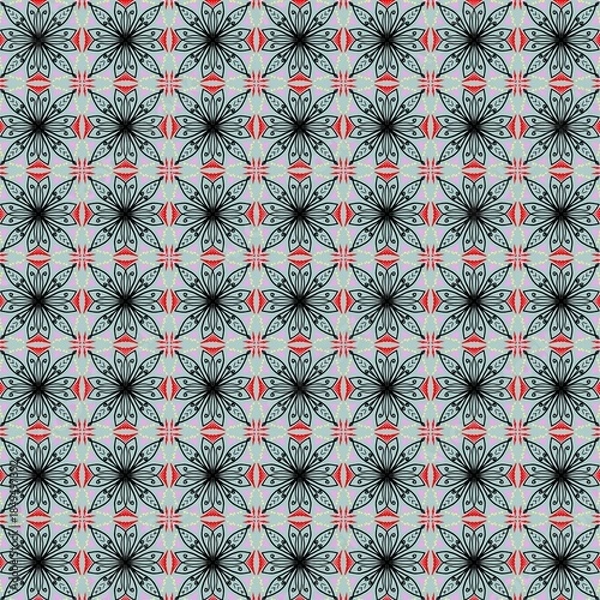 Obraz seamless geometric pattern