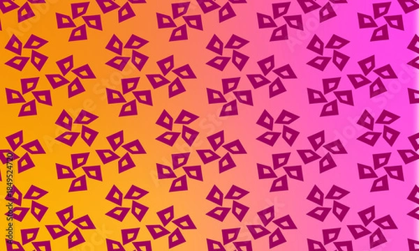 Fototapeta Abstract geometric background. Seamless pattern with triangles. Vector illustration.